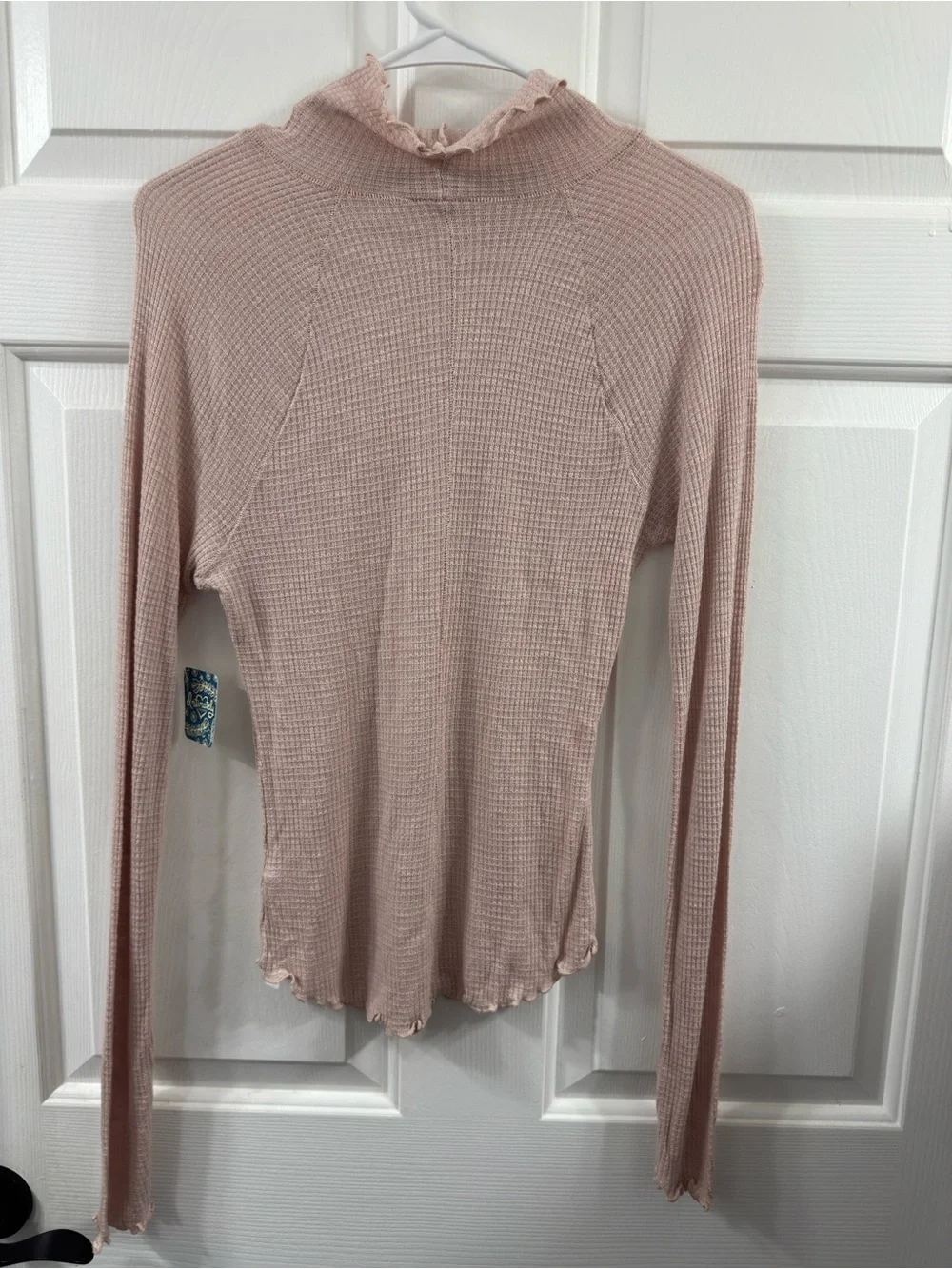 Free People blush ribbed